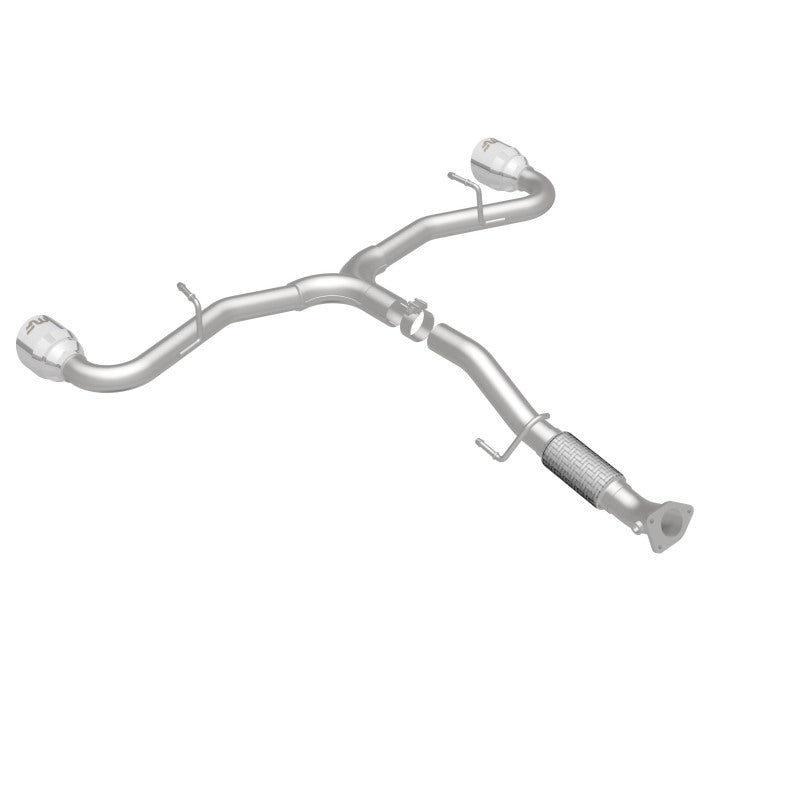 MagnaFlow Cat-Back 2015 Alfa Romeo 4C 1.7L SS 2.5in Dual Split Rear 4.in Tips Magnaflow