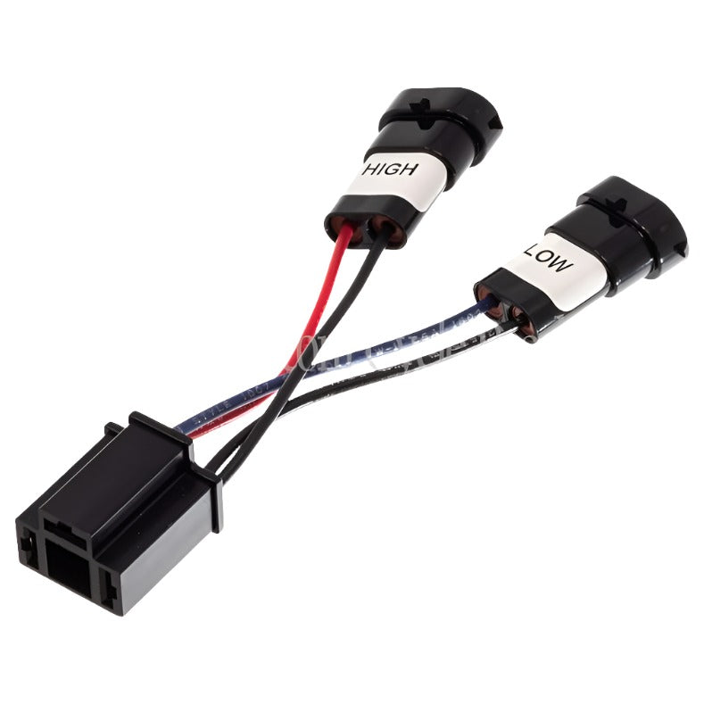 NAMZ 14-23 Road King Models Headlight Adapter Pigtail w/Mating H9 & H11 to H4 Connector-Light Accessories and Wiring-NAMZ