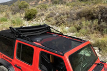 Load image into Gallery viewer, Rampage 2018-2019 Jeep Wrangler(JL) Unlimited Sport 4-Door Mesh Shade Top - Extended - Black Rampage