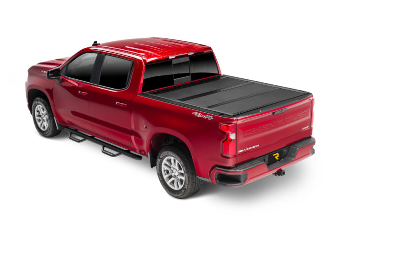UnderCover 19-20 Chevy Silverado 1500HD 6.5ft (w/ or w/o MPT) Armor Flex Bed Cover - Black Textured-Bed Covers - Folding-Undercover