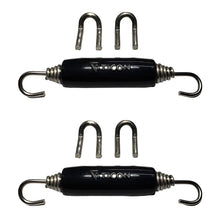 Load image into Gallery viewer, Stainless Bros Spring Tab Kit - 5 Pack SS304 (5 Springs 10 Hooks and 5 Black Silicone Sleeves) Stainless Bros