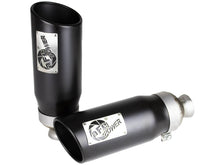 Load image into Gallery viewer, aFe MACH Force-XP 4-1/2in Steel OE Replacement Exhaust Tips - 2021+ Dodge Ram (5.7L V8) - Black aFe