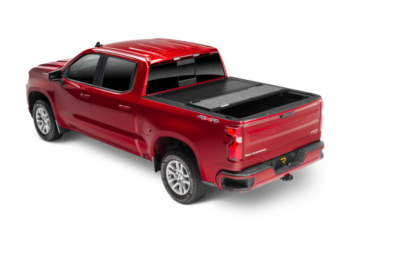 UnderCover 2022+ Toyota Tundra 6.5ft Ultra Flex Bed Cover - Matte Black Finish-Bed Covers - Folding-Undercover