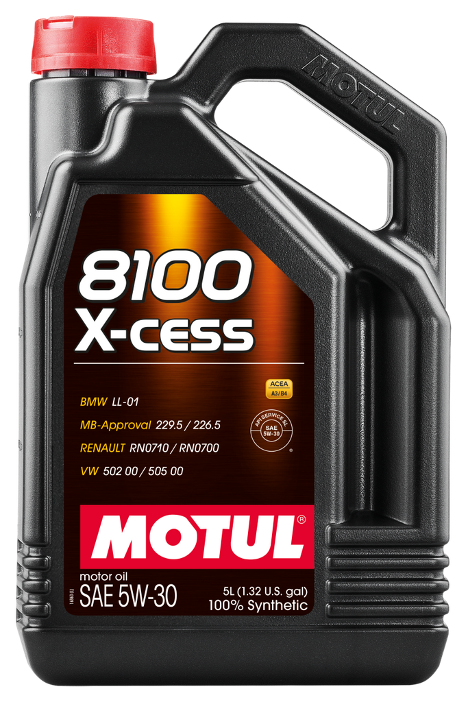 Motul Synthetic Engine Oil 8100 5W30 X-CESS 5L Motul
