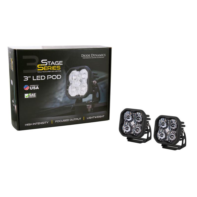 Diode Dynamics SS3 Pro ABL - White Combo Standard (Pair)-Light Accessories and Wiring-Diode Dynamics-691025931822-