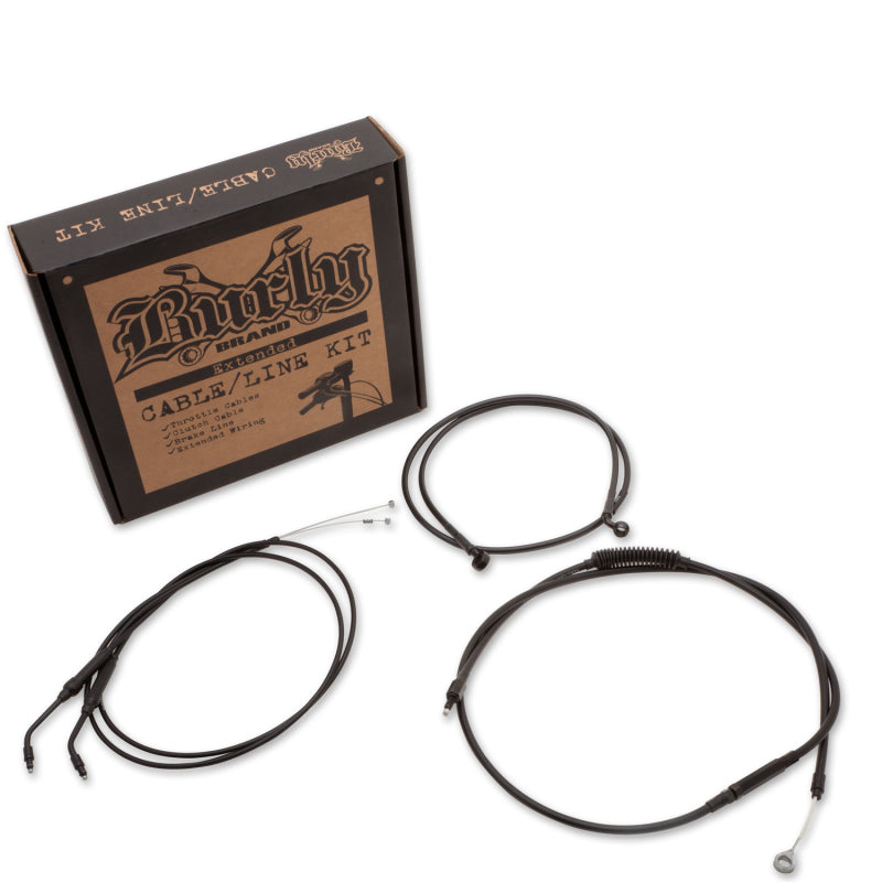 Burly Brand Control Kit 8in - Black Burly Brand