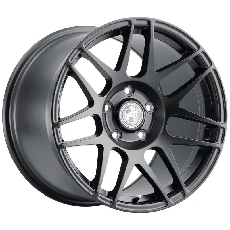 Forgestar F14 Drag 18x5.0 / 5x114.3 BP / ET-23 / 2.125in BS Satin Black Wheel Forgestar