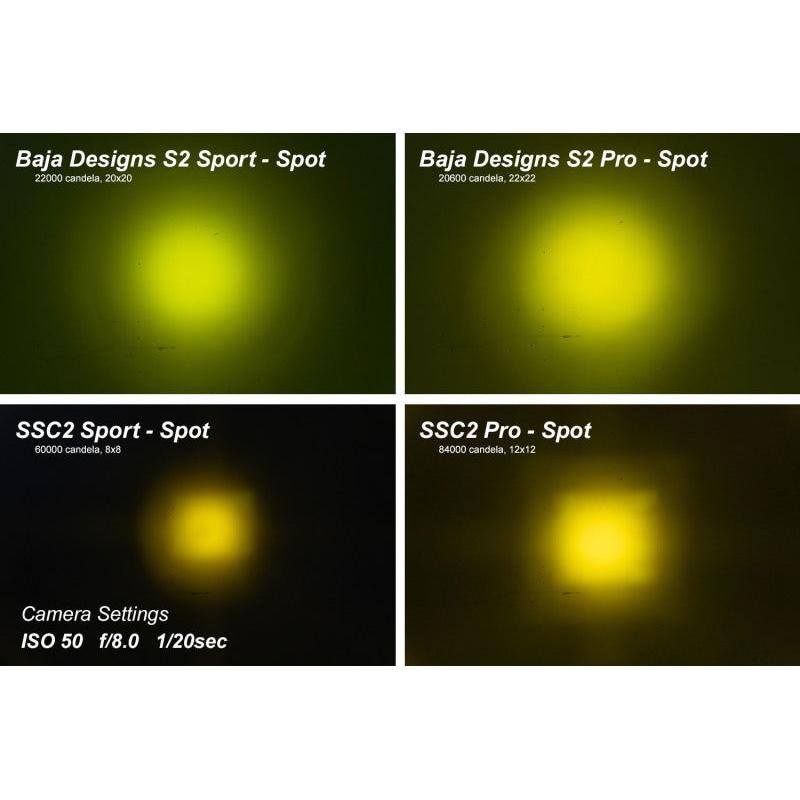 Diode Dynamics Stage Series 2 In LED Pod Pro - Yellow Fog Standard ABL (Pair)-Light Accessories and Wiring-Diode Dynamics-691026125978-