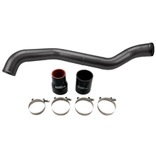 Load image into Gallery viewer, Wehrli 01-04 Chevrolet 6.6L LB7 Duramax Driver Side 3in Intercooler Pipe - WCFab Grey Wehrli
