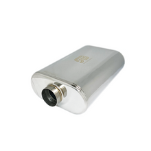 Load image into Gallery viewer, Stainless Bros 3in x 17.0in OAL Lightweight Muffler - Matte Finish Stainless Bros