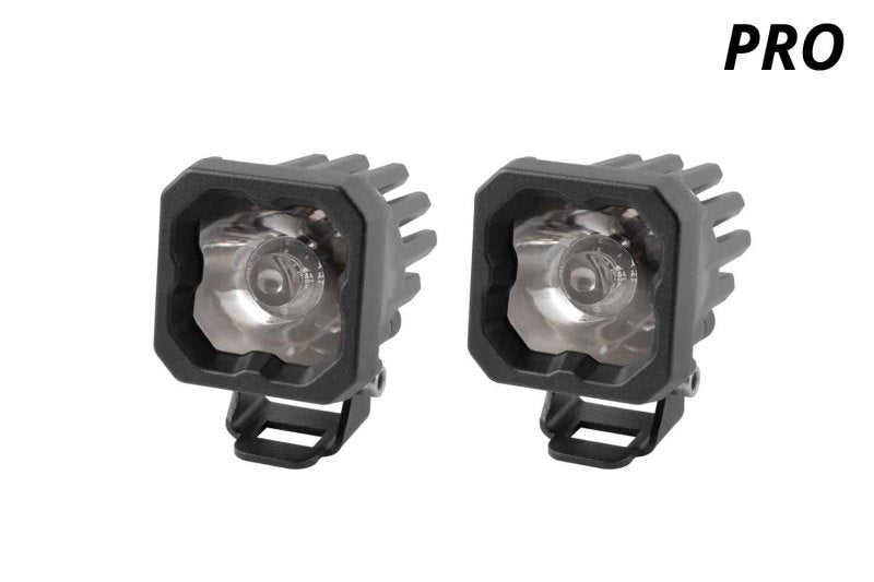 Diode Dynamics Stage Series C1 LED Pod Pro - White Flood Standard RBL (Pair) Diode Dynamics