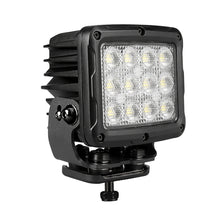 Load image into Gallery viewer, Go Rhino Xplor Bright Series Rectangle SingleLED Spot Light Kit (Surface Mount) 5in. - Blk (Pair) Go Rhino