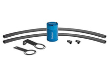 Load image into Gallery viewer, Volant Universal 5/8in Connection 3oz Aluminum Oil Catch Can w/Mounting Bracket - Blue Volant