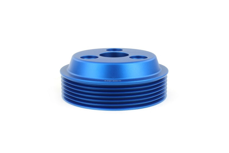 Perrin 15-22 Subaru WRX / 14-18 FXT / 18-21 Crosstrek Lightweight Water Pump Pulley - Blue Perrin Performance