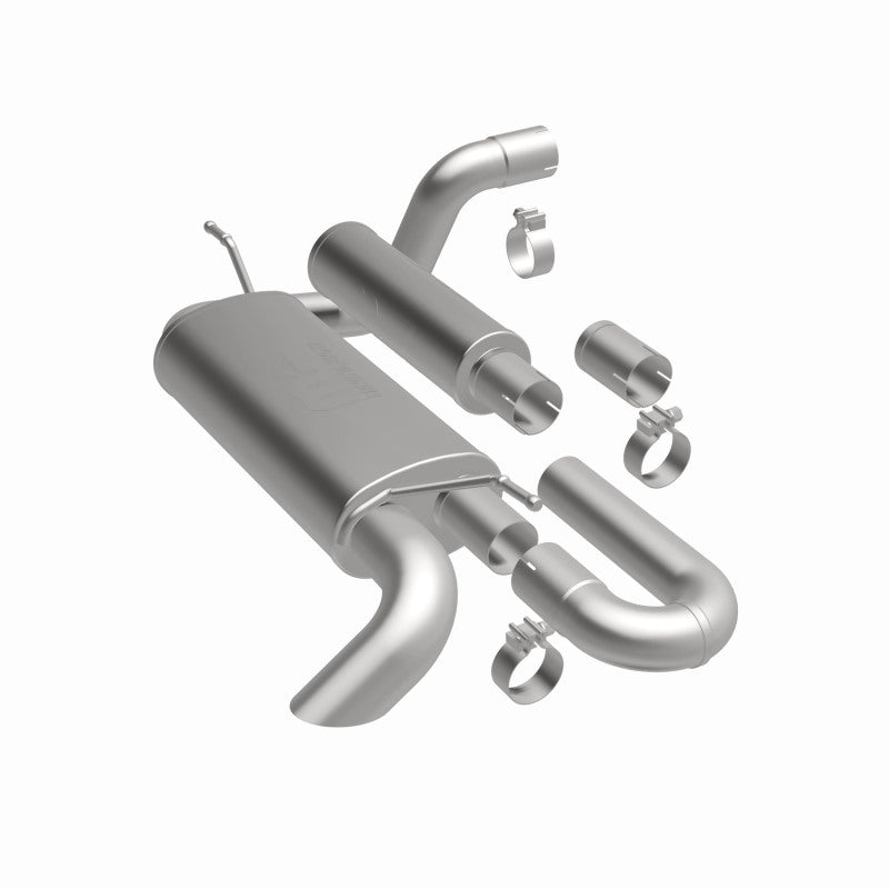 MagnaFlow 18-23 Jeep Wrangler JL 2.0L/3.6L Overland Series Axle-Back Exhaust-Axle Back-Magnaflow