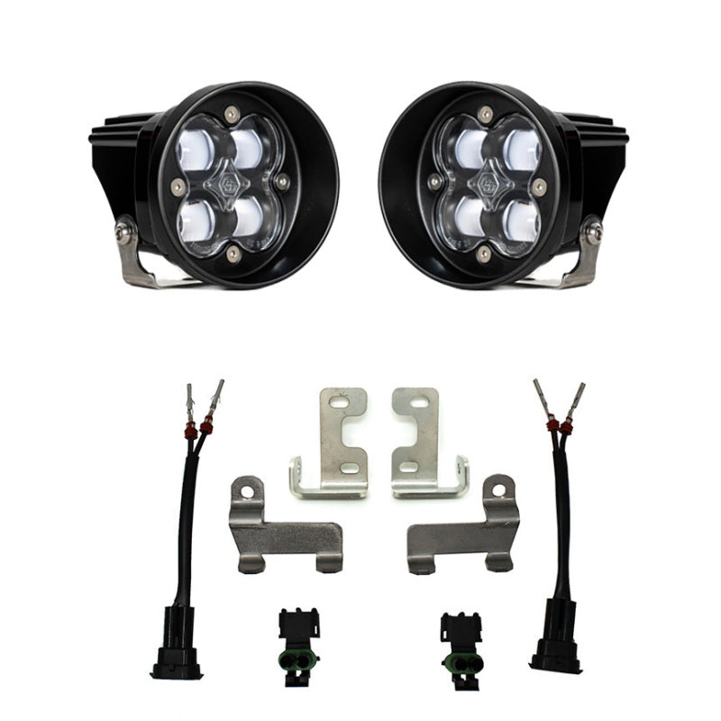 Baja Designs 2016+ Toyota RAV4 Squadron Fog Light Pocket Kit - Clear - Baja Designs 447703
