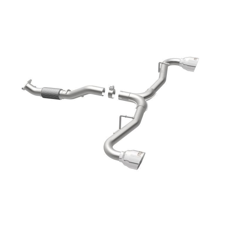 MagnaFlow Cat-Back 2015 Alfa Romeo 4C 1.7L SS 2.5in Dual Split Rear 4.in Tips Magnaflow