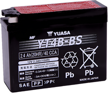 Load image into Gallery viewer, Yuasa YT4B-BSMaintenance Free AGM 12 Volt Battery (Bottle Supplied)-Batteries-Yuasa Battery