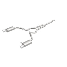 Load image into Gallery viewer, MagnaFlow Cat Back, SS, 2.5in, Street, Dual Split Polished 4.5in Tips 2015 Ford Mustang Ecoboost Magnaflow