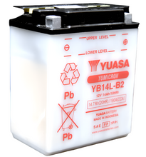 Load image into Gallery viewer, Yuasa YB14L-B2Yumicron CX 12 Volt Battery-Batteries-Yuasa Battery