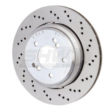 Load image into Gallery viewer, SHW 06-08 BMW Z4 3.2L Right Rear Cross-Drilled Lightweight Brake Rotor (34212282304) SHW Performance