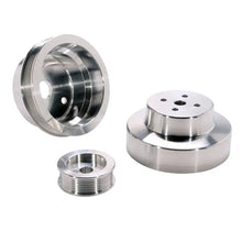 Load image into Gallery viewer, BBK 88-95 GM Truck 4.3 5.0 5.7 Underdrive Pulley Kit - Lightweight CNC Billet Aluminum (3pc) BBK