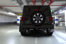 Load image into Gallery viewer, Rally Armor 18-22 Jeep JL Wrangler Black UR Mud Flap w/ Red Logo Rally Armor