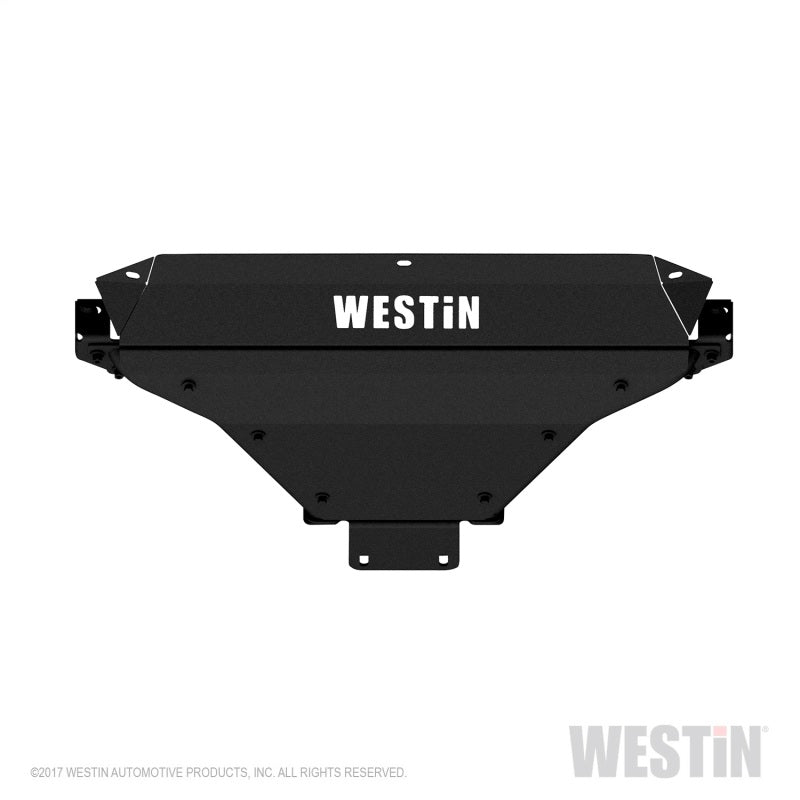 Westin 2015-2017 Ford F-150 Outlaw Bumper Skid Plate - Textured Black Westin