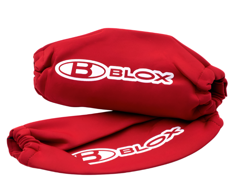 BLOX Racing Neoprene Coilover Covers - Red (Pair) BLOX Racing