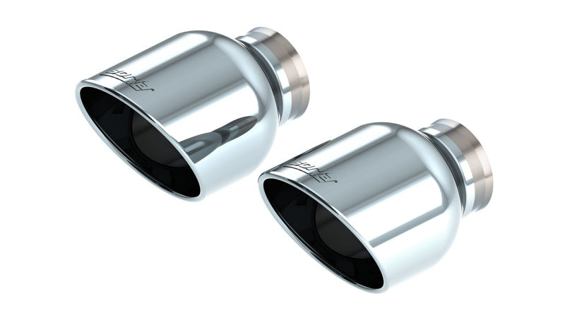 Borla 15-24 Dodge Charger V8 / 2023 Chrysler 300C T-304 SS Tips 5in Outlet - Bright Chrome-Borla-BOR60729