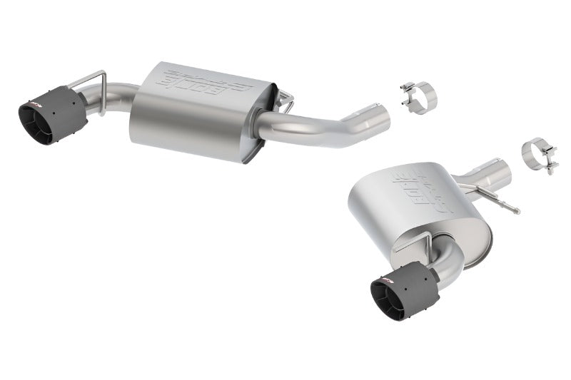 Borla 16-21 Chevrolet Camaro 6.2L 8cyl AT/MT 6 spd SS S-type Exhaust w/o NPP (rear section only)-Borla-BOR11922CFBA