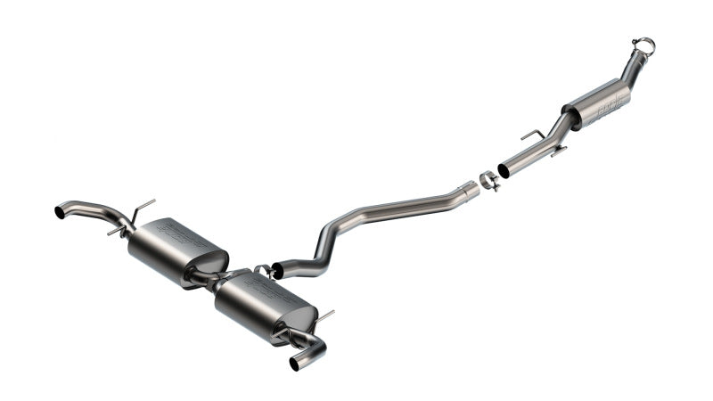 Borla 22-24 Jeep Grand Cherokee 4xe 2.0 L4 AWD S-Type Cat-Back Exhaust w/o Tips-Borla-BOR140933