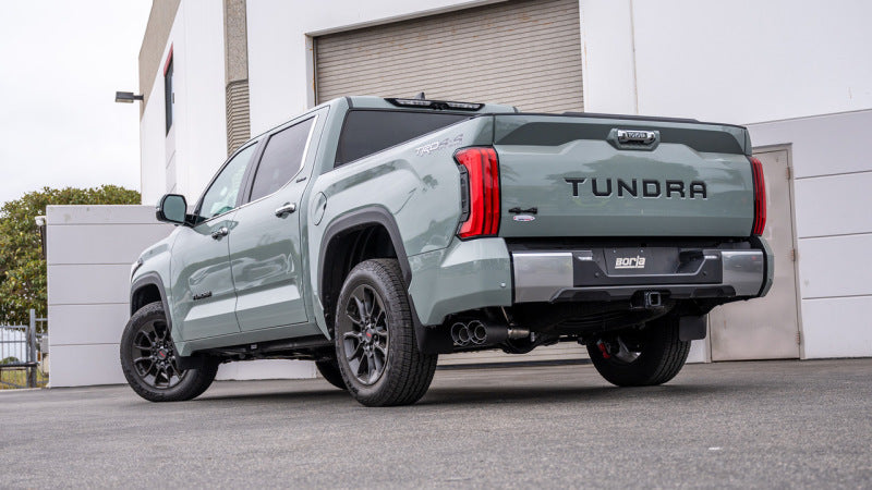 Borla 22-24 Toyota Tundra 3.4L V6 (Inc. Hyb.) Ext. Cab/STD Bed/145.7in WB ATAK Cat-Back - Carbon-Borla-BOR140940CFBA