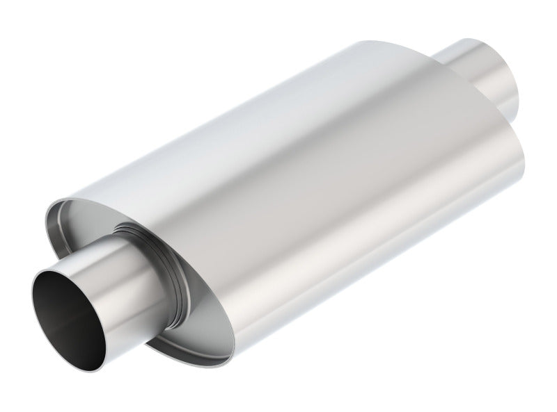 Borla XR-1 Multi-Core 3in Ctr-Ctr Oval 12in x 4.25in x 7.88in Rotary Engine Equipped Racing Muffler-Borla-BOR400372