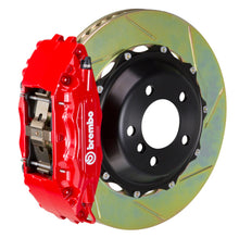 Load image into Gallery viewer, Brembo Brembo 01-06 M3 (E46) Front GT BBK 4 Piston Cast 2pc 355x32 2pc Rotor Slotted Type1-Red