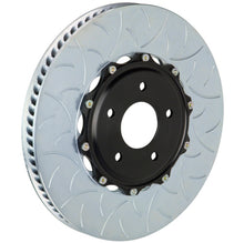 Load image into Gallery viewer, Brembo Brembo 02-05 996 Turbo (PCCB Eqpt) Fr 2-Piece Discs 350x34 2pc Rotor Slotted Type3