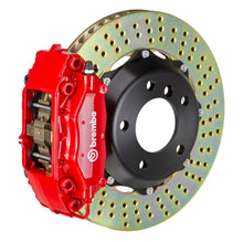 Load image into Gallery viewer, Brembo Brembo 02-06 Mini Cooper Front GT BBK 4 Piston Cast 2pc 320x28 2pc Rotor Drilled-Red