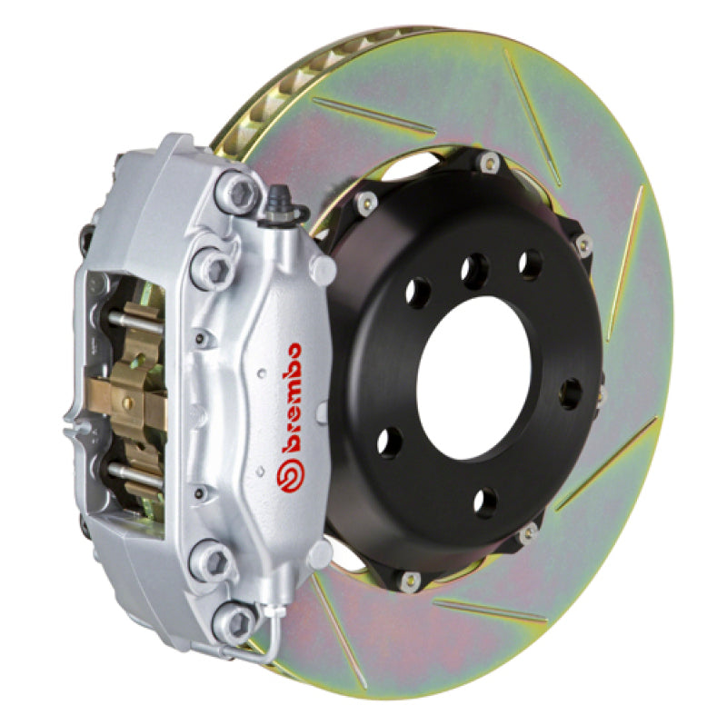 Brembo Brembo 05-11 Elise (Excl 4-Caliper Equipped) Fr GT BBK 4Pis Cast 2pc 328x28 2pc Rtr Slot Type1-Sil.