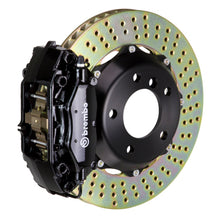 Load image into Gallery viewer, Brembo Brembo 05-11 Elise (Excl 4-Caliper Equipped) Fr GT BBK 4Pist Cast 2pc 328x28 2pc Rtr Drill-Black
