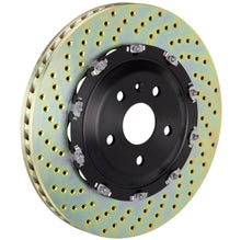 Load image into Gallery viewer, Brembo Brembo 08-16 R8 4.2/5.2 Excl CC Brake Front 2-Piece Discs 365x34 2pc Rotor Drilled