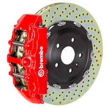 Load image into Gallery viewer, Brembo Brembo 09-15 GLK Front GT BBK 8 Piston Cast 380x34 2pc Rotor Drilled-Red