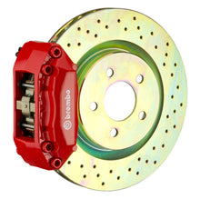 Load image into Gallery viewer, Brembo Brembo 11-18 Focus S/SE/SEL/Titanium Front GT BBK 4 Piston Cast 2pc 310x28 1pc Rotor Drilled-Red
