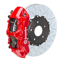 Load image into Gallery viewer, Brembo Brembo 15-19 VW Golf R/15-20 Audi S3 Front GT BBK 6 Piston Cast 350x34 2pc Rotor Slotted Type3- Red