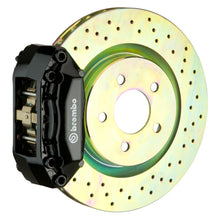 Load image into Gallery viewer, Brembo Brembo 92-98 318i/325i (Excl. xDrive) Front GT BBK 4 Piston Cast 2pc 320x28 1pc Rotor Drilled-Black