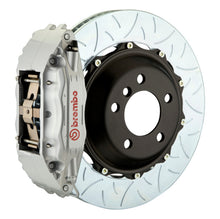 Load image into Gallery viewer, Brembo Brembo 99-05 330i (Excl. xDrive) Front GT BBK 4 Pist Cast 2pc 355x32 2pc Rotor Slotted Type3-Silver