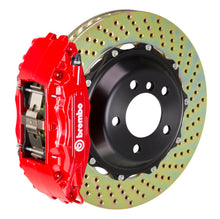 Load image into Gallery viewer, Brembo Brembo 99-07 Lancer Evo VI/VII/VIII/IX Front GT BBK 4 Piston Cast 2pc 355x32 2pc Rotor Drilled-Red
