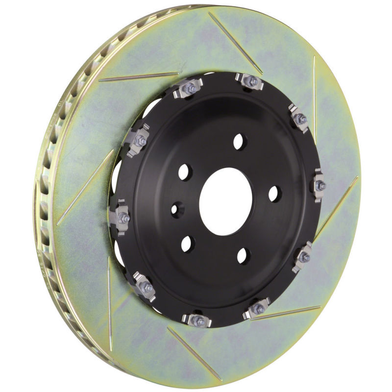 Brembo 06-08 RS4 Front 2-Piece Discs 380x34 2pc Rotor Slotted Type-1 - Brembo 102.9006A