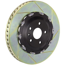 Load image into Gallery viewer, Brembo 06-08 RS4 Front 2-Piece Discs 380x34 2pc Rotor Slotted Type-1 - Brembo 102.9006A