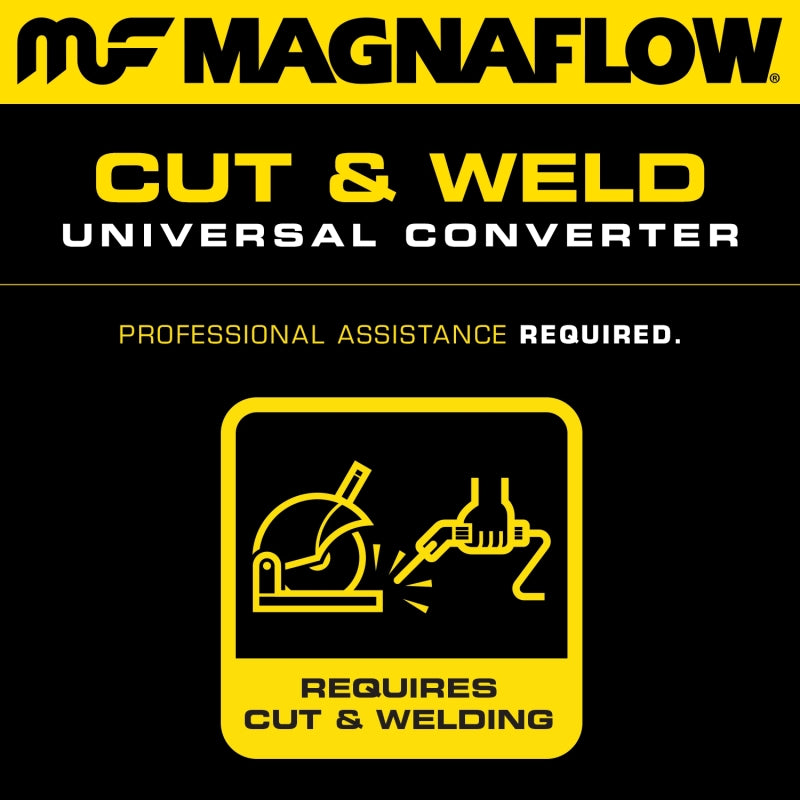 MagnaFlow California Grade CARB Compliant Universal Catalytic Converter 2.00in PC1 Magnaflow