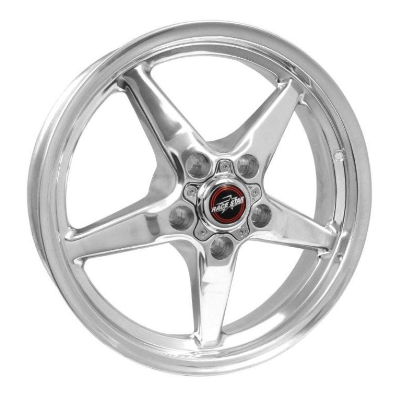 Race Star 92 Drag Star 17x4.50 5x4.75bc 1.75bs Direct Drill Polished Wheel Race Star